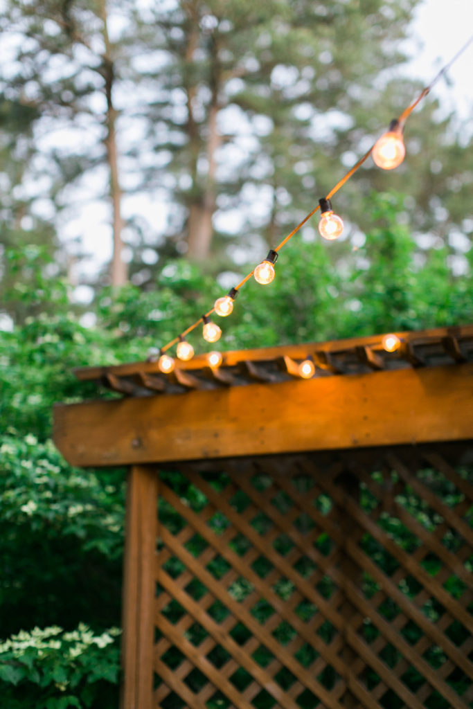 Summer evenings with bistro lights | McAlister-Leftwich House