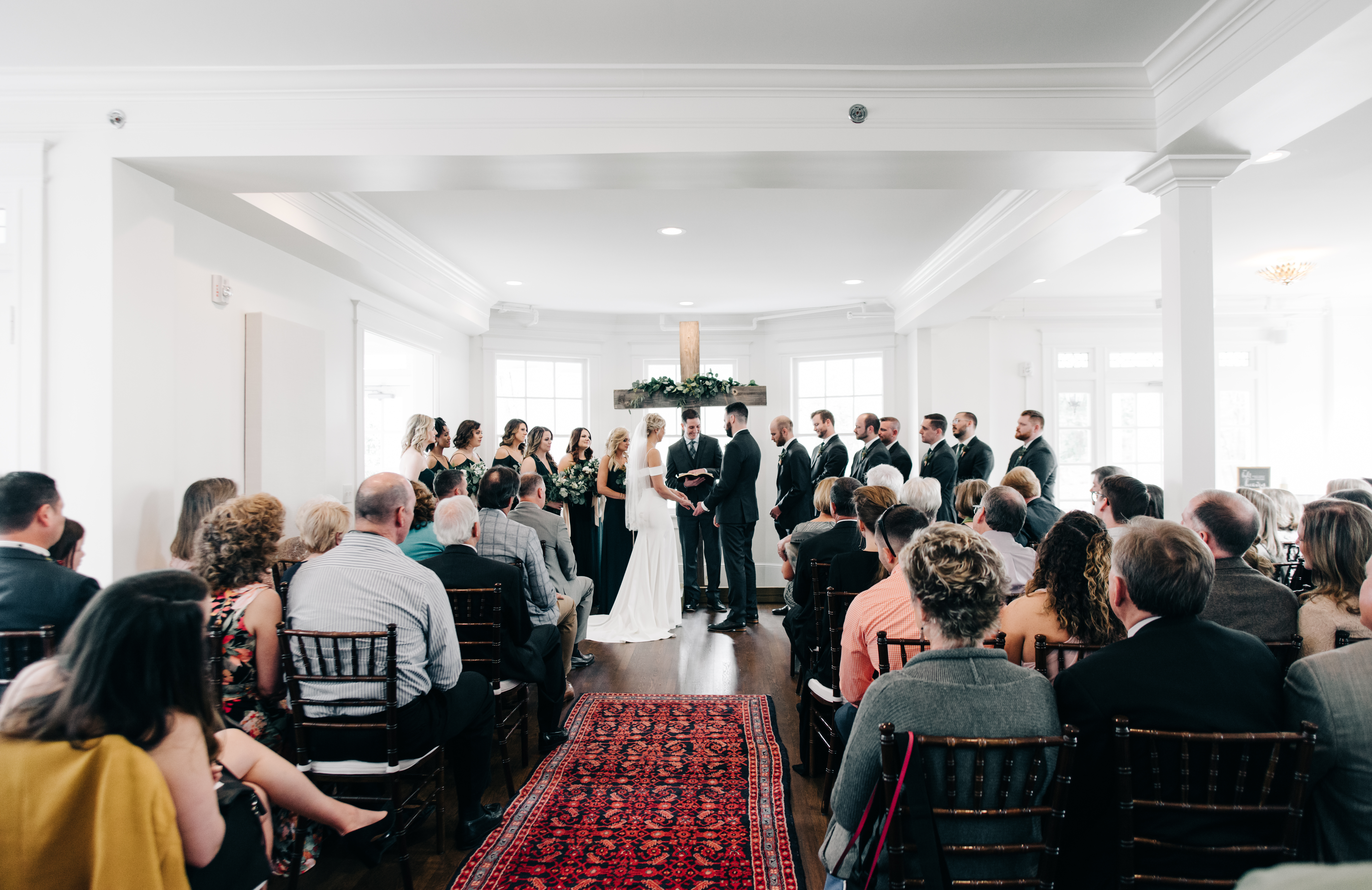 Winter Wedding at McAlister-Leftwich House in Greensboro, NC