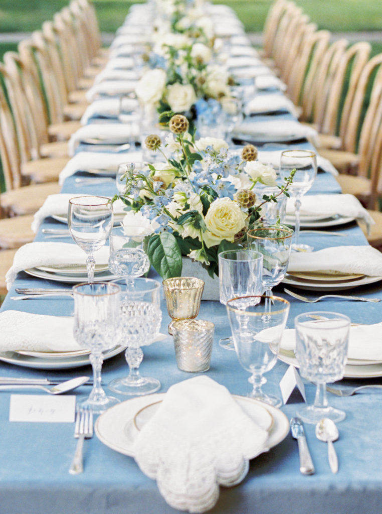 Spring dinner party inspiration at McAlister-Leftwich House in Greensboro, NC.
